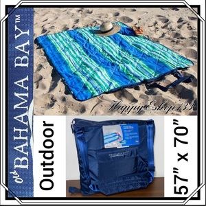 Timber Ridge Old Bahama Bay Outdoor Blanket,Stripe
